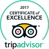 TripAdvisor Certificate of Excellence